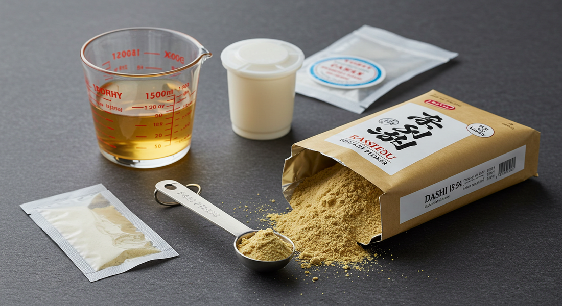 Types of Dashi and How to Use Them|Powder, Granules, Liquid, and Packets