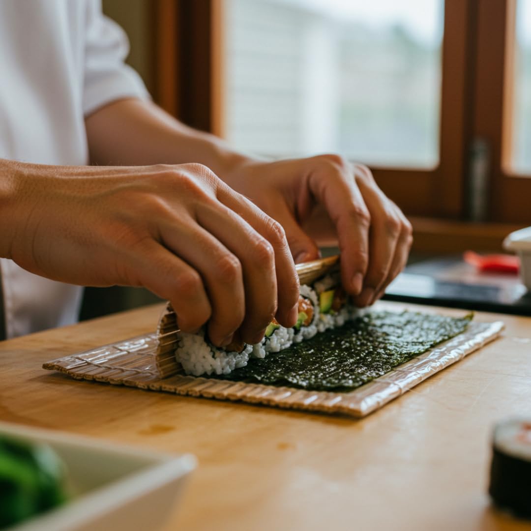 Nori Seaweed Sheets from Seto Inland Sea in Japan – 1/3 Cut × 50 Sheets