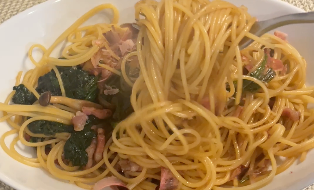 How to Make Umami Butter Dashi Pasta: Mushroom and Bacon Fusion Recipe