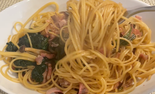 How to Make Umami Butter Dashi Pasta: Mushroom and Bacon Fusion Recipe
