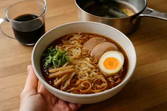 How to Make Authentic Soy Sauce Ramen Soup at Home Using Dashi