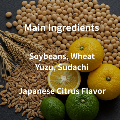 Ponzu Soy Sauce 200ml – Light Soy Sauce with Japanese Citrus Flavor from Yuzu & Sudachi