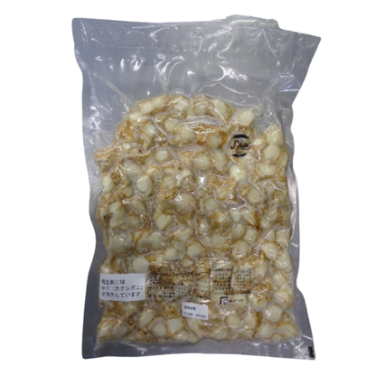 Boiled Scallops from Mutsu Bay, Aomori 10kg (1kg x 10pack)  - EU/US HACCP Certified Factory