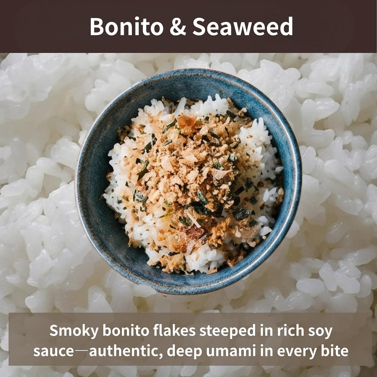 Seaweed & Bonito furikake, rice seasoning 45g